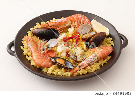 魚介のパエリア 魚介のパエリア 84491902