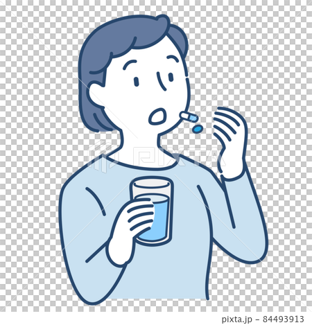 吃藥的女人 吃藥的女人 84493913