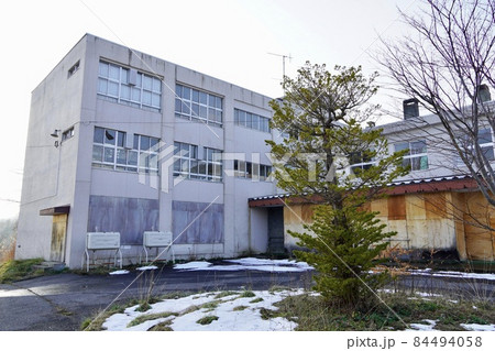 小樽市立北山中学校(体育館解体後・廃校) 小樽市立北山中学校(体育館解体後・廃校) 84494058