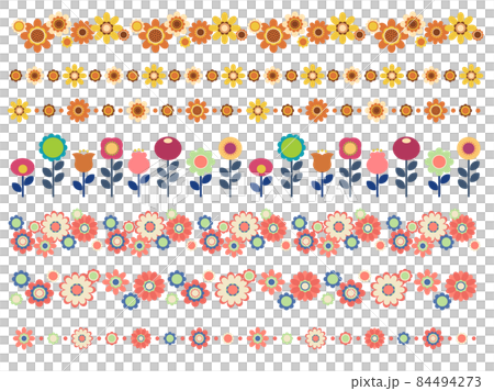 昭和レトロな花のブラシセット 84494273