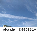 初冬の空と雲　天使の羽　感じる寒さ 84496910