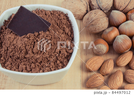 Natural ingredients containing magnesium, vitamins, minerals and dietary fiber. Healthy nutrition Natural ingredients containing magnesium, vitamins, minerals and dietary fiber. Healthy nutrition 84497012