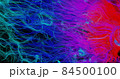 Abstract multi-colored background of threads 3d rendering 84500100