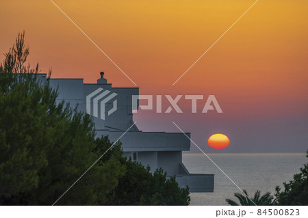Sunset in Rodi Garganico, National park Gargano, Apulia, Italy Sunset in Rodi Garganico, National park Gargano, Apulia, Italy 84500823