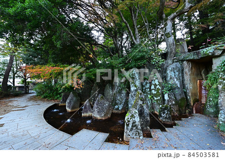 炭酸泉源公園の紅葉 炭酸泉源公園の紅葉 84503581