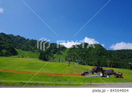 夏の白山一里野高原スキー場 夏の白山一里野高原スキー場 84504604