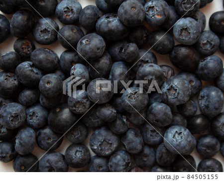 Heap of fresh ripe blueberries background close up Heap of fresh ripe blueberries background close up 84505155