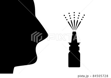 Spray, Common Cold, Runny Nose, Common Cold Icon 84505728