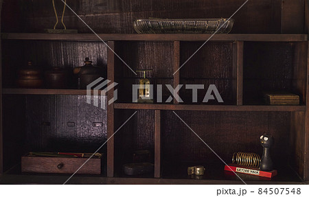 Objects Left In Wall Cabinet Of Historical Home Objects Left In Wall Cabinet Of Historical Home 84507548