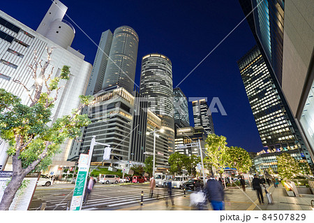 名古屋市 名古屋駅前 イルミネーション ミッドランドスクエア前 JRセントラルタワーズ 名古屋市 名古屋駅前 イルミネーション ミッドランドスクエア前 JRセントラルタワーズ 84507829