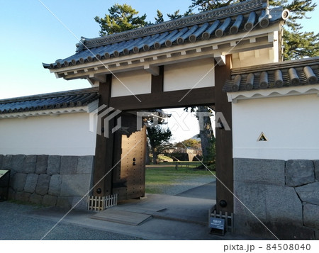 小田原城址　内冠木門 84508040