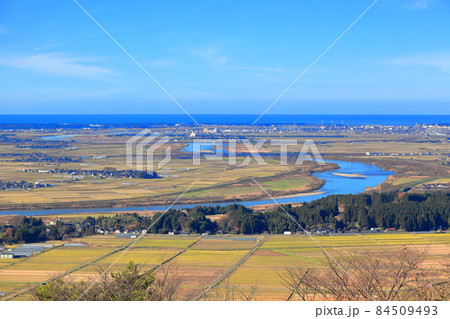 眺海の森 庄内平野一望 眺海の森 庄内平野一望 84509493