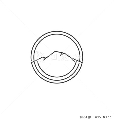 Mountain illustration design 84510477