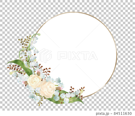 玫瑰和鈴蘭框架 玫瑰和鈴蘭框架 84511630