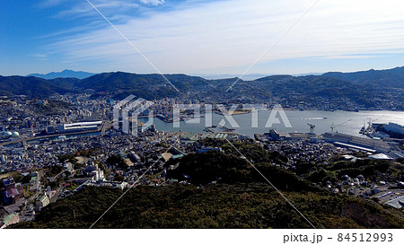 長崎稲佐山山頂展望台より長崎市 長崎稲佐山山頂展望台より長崎市 84512993