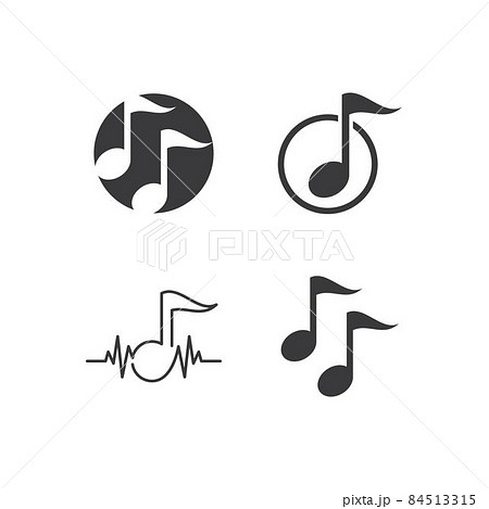 Music note design 84513315