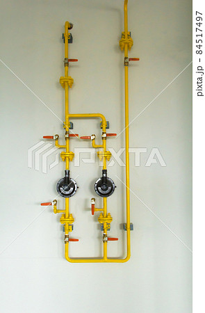 yellow gas pipeline 84517497
