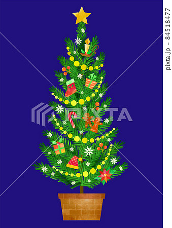 クリスマスツリー モミの木 84518477