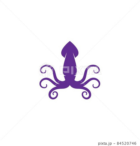 Squid fish illustration Squid fish illustration 84520746
