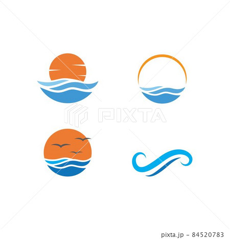 Water Wave illustration 84520783