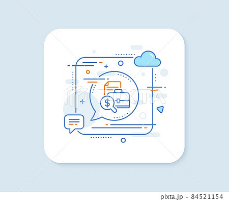 Accounting report line icon. Audit sign. Check finance symbol