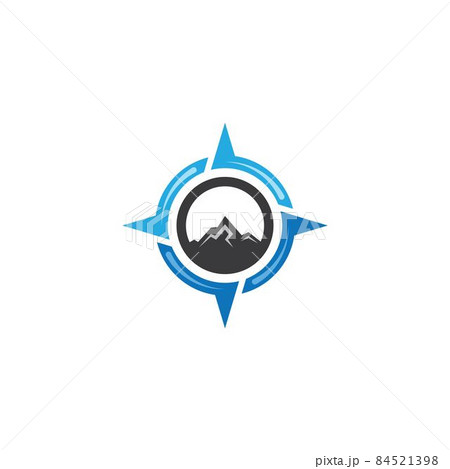 Compass illustration vector design 84521398
