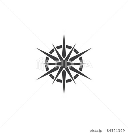 Compass illustration vector design 84521399