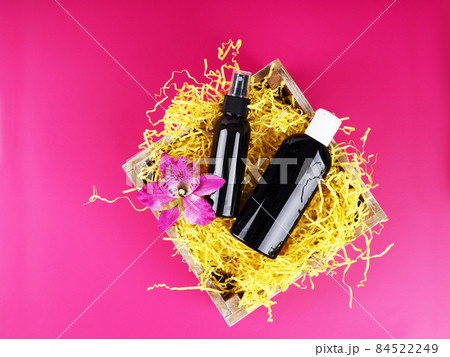 gift box with cosmetics on the theme of Valentine's day, birthday and wedding 84522249