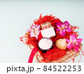 gift box with cosmetics on the theme of Valentine's day, birthday and wedding 84522253