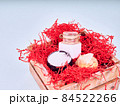 gift box with cosmetics on the theme of Valentine's day, birthday and wedding 84522266