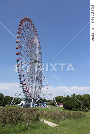 東京都江戸川区の葛西臨海公園の観覧車の写真素材 東京都江戸川区の葛西臨海公園の観覧車の写真素材