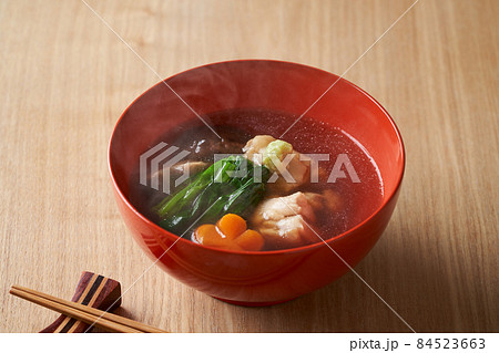 鶏の治部煮椀 84523663