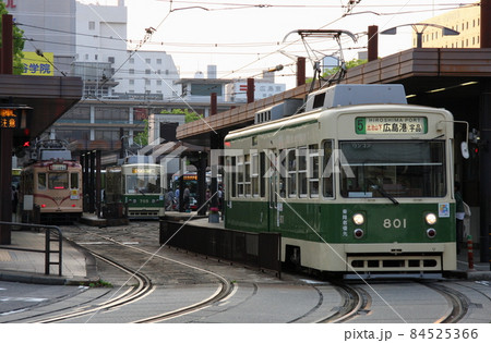 広島電鉄の広島駅（本線、2012年） 84525366