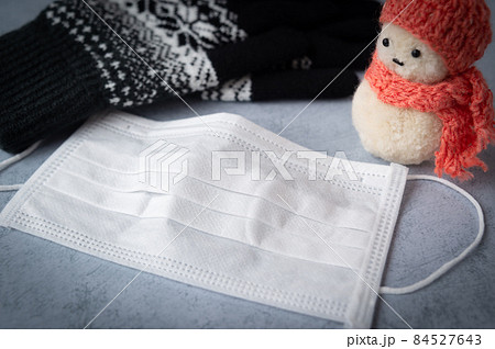 マスクで冬の感染対策 インフルエンザ予防 新型コロナウイルス対策 同時流行 健康管理 マスクで冬の感染対策 インフルエンザ予防 新型コロナウイルス対策 同時流行 健康管理 84527643