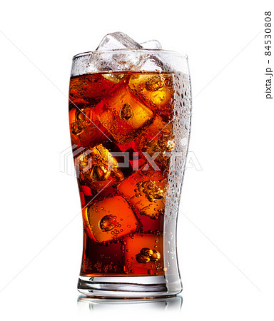 Cola with ice 84530808