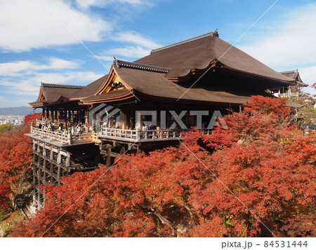 清水寺の紅葉 奥の院から 清水寺の紅葉 奥の院から 84531444