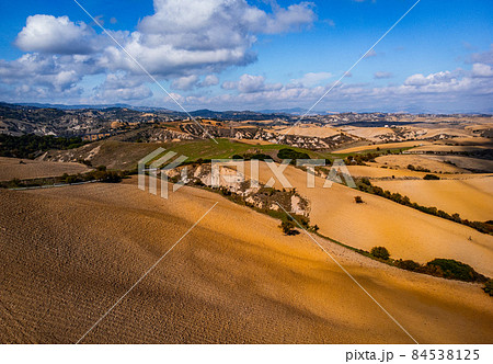 Flight over the wonderful rural landscapes of South Italy Flight over the wonderful rural landscapes of South Italy 84538125