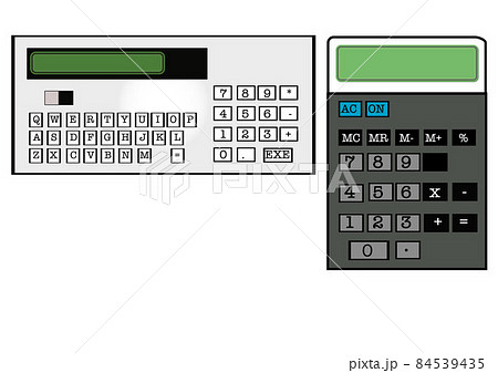 レトロな計算機～ポケコン・電卓 84539435