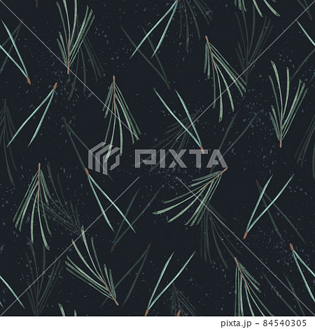 Christmas seamless pattern, holiday watercolor conifer illustration. New year holiday backdrop. For wallpaper, postcard, print, packaging, textile, linens, linen. Christmas seamless pattern, holiday watercolor conifer illustration. New year holiday backdrop. For wallpaper, postcard, print, packaging, textile, linens, linen. 84540305
