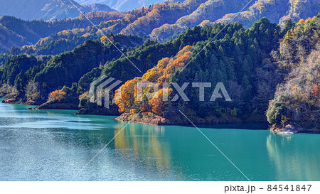 秋の宮ヶ瀬湖 84541847