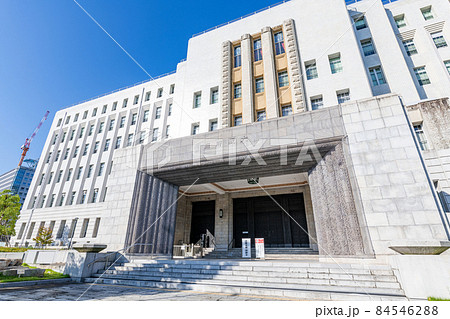 大阪府大阪市 快晴の大阪府庁舎本館 大阪府大阪市 快晴の大阪府庁舎本館 84546288