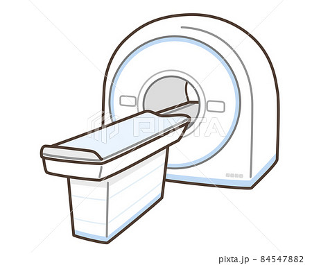Mriまたはctの機械のイラスト素材