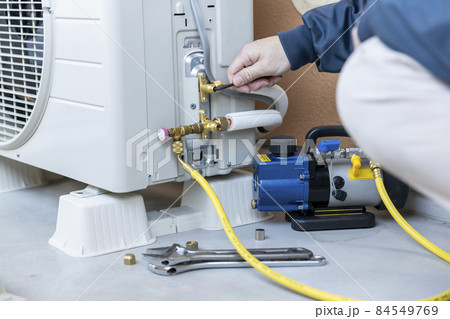 エアコン設置工事（真空引き） 84549769