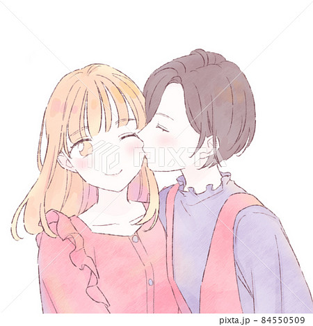 anime kissing - Cool Graphic | Anime, Anime couple kiss, Anime love