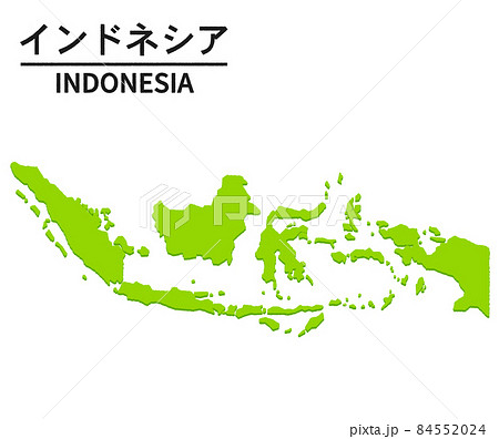 インドネシアのイラスト 84552024