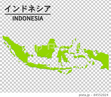 インドネシアのイラスト 84552024