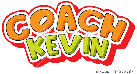Coach Kevin logo text design Coach Kevin logo text design 84555237