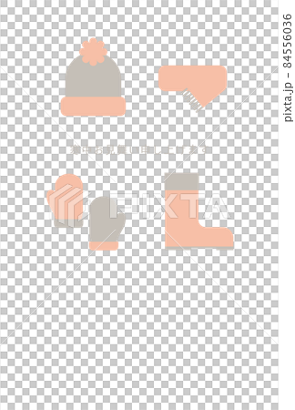 A warm and cute winter greeting card 84556036