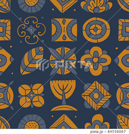 Talavera seamless pattern. Ethnic Background Talavera seamless pattern. Ethnic Background 84556067