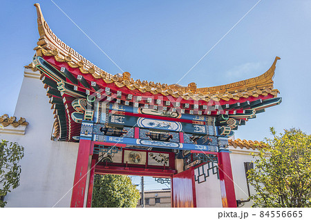 中国庭園「瀋秀園」の垂花門【神奈川県・川崎市】 84556665